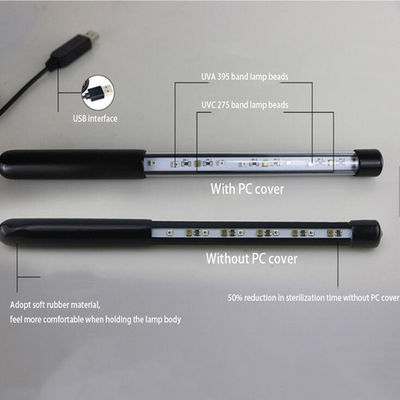 20cm Cable 2W 5V OEM UVC Led Handheld Sterilizer