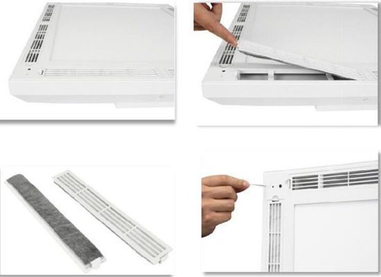 Air Circulation Antiseptic Anti Virus 40m2 Uv Led Panel Light Nanometer Material
