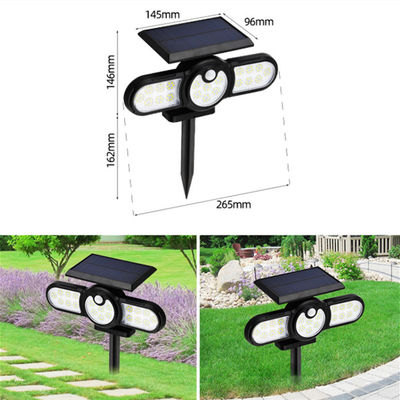 Landscape Cri70 Pir Sensor Solar Light For Yard Hotel