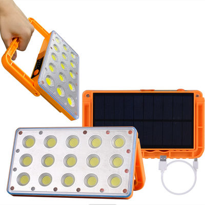 Night Fishing 100w Solar Emergency Lamp IP65 With Usb Charging