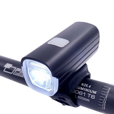 Cri80 Usb IP65 Rechargeable Bike Light Set Front Headlight