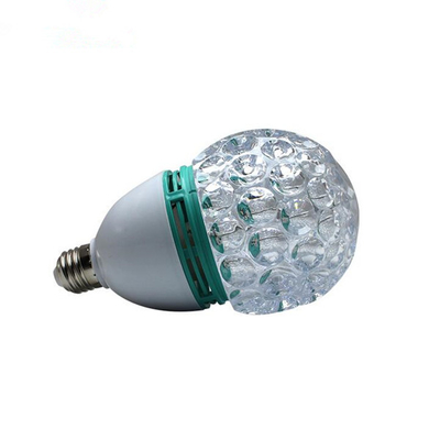 IP33 B22 Led Disco Bulbs Plastic Lamp Body 360 Degrees Rotation Party