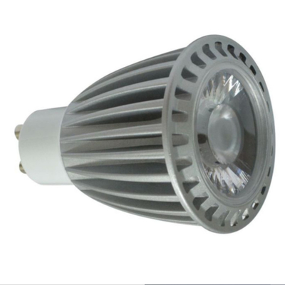 Beam Angle 15 Degrees Gu10 Led Spot Light Bulb Mr16 6w 7w 3000k Cob For Shopping Mall