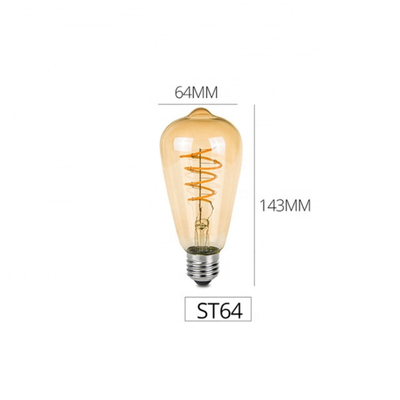 Input Ac220-240v Filament Led Light Bulbs E27 B22 And E14 Base