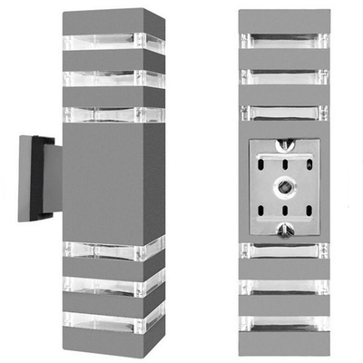 Waterproof Outdoor Ra80 Wall Mount Led Light With Double Heads Or Single Heads E27 Holder