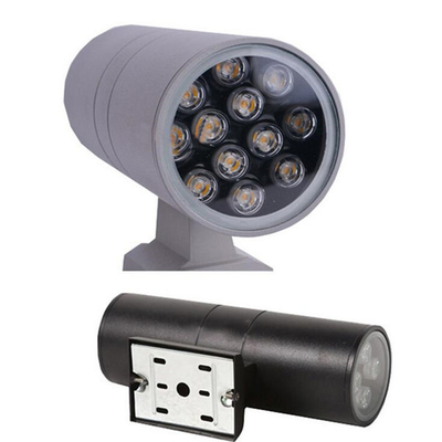 Two Side Up Down Smd Cob Led Wall Mount Light Outdoor 6500K For Park Or Yard