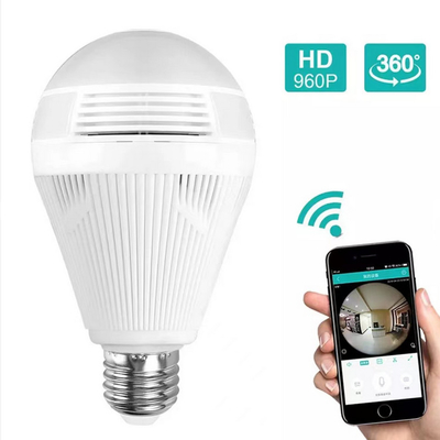 1080p 3mp E27 Base Camera Light Bulb 360 Degree Viewing