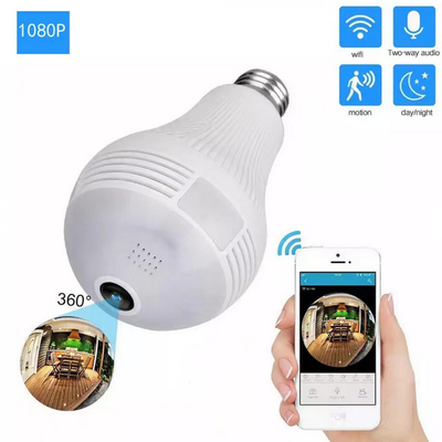 1080p 3mp E27 Base Camera Light Bulb 360 Degree Viewing