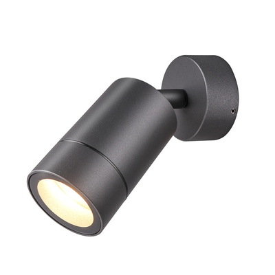 Warm White Color IP65 Outdoor wall light with black housing for Yard with COB LED