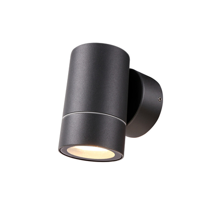 Warm White Color IP65 Outdoor wall light with black housing for Yard with COB LED