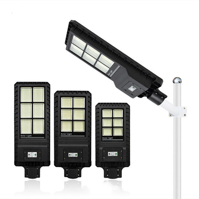 Cri80 Aio Solar Street Light Aluminum Housing 100w 200w 300w