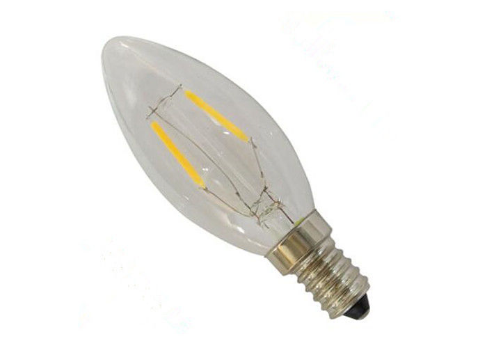 4 Watt Filament LED Light Bulbs AN-DS-FC35-4-E14-01 3500K High Efficiency