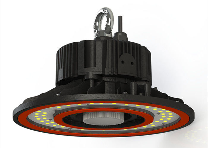 Round UFO LED High Bay Light 150W Osram Chips For Library Hotel High Efficiency