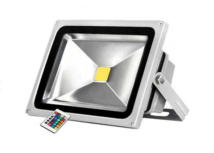 Color Changing LED Spot Flood Lights 20 Watt Outdoor Building Square 149LM/W
