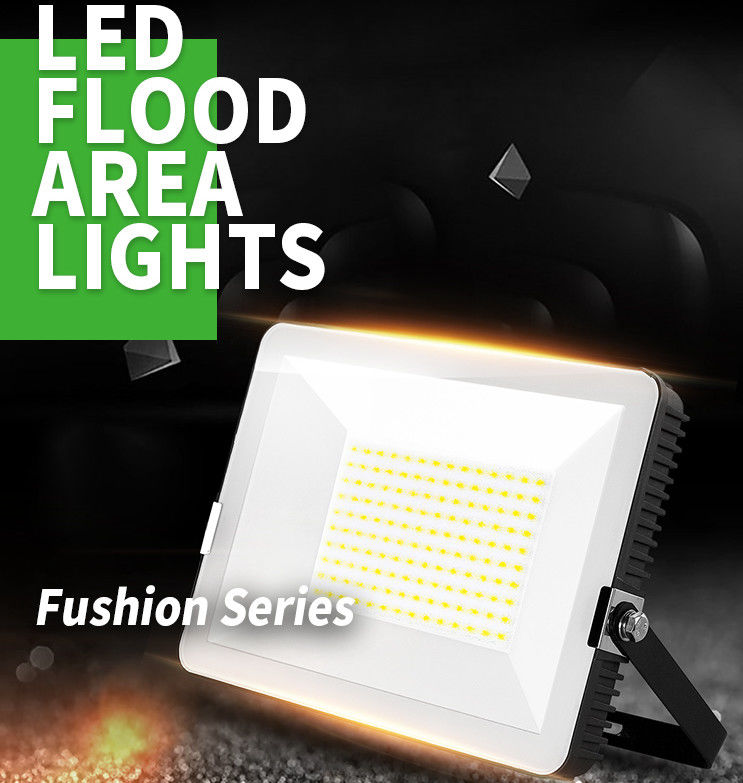 AC85 - 265V Input Voltage LED Flood Light Outdoor Security Lighting Ultra Slim Design