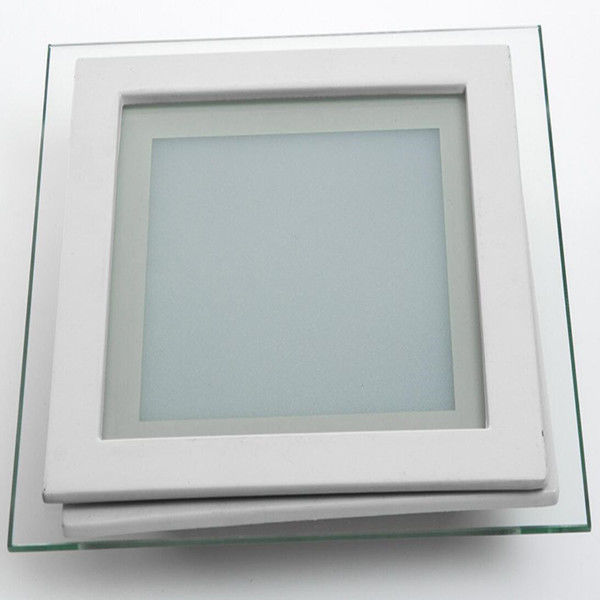 Square LED Down Light with Frosted Glass Cover for Kitchen and Rest Room